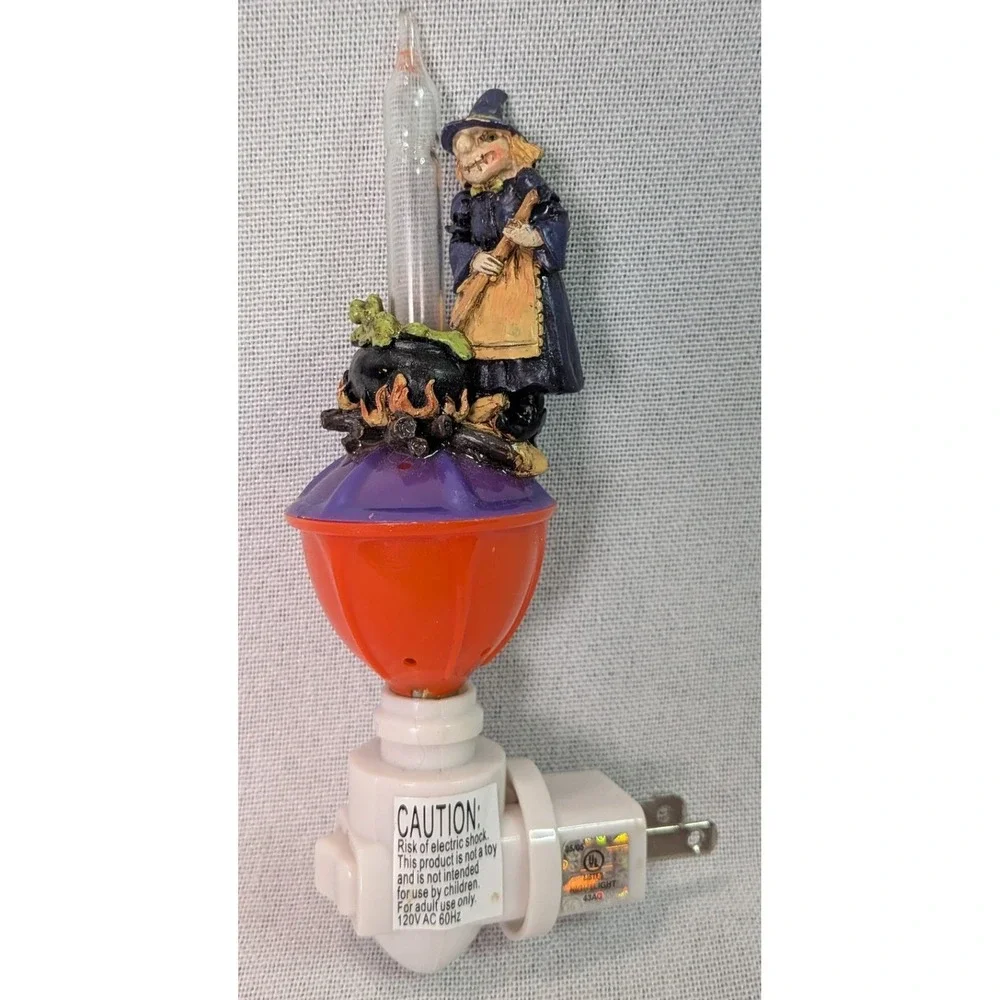 Witch Bubble Light Night Light Unisex OS Multicolor Excellent Spooky